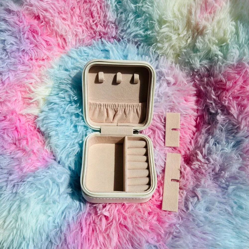 New Travel Jewelry organizer Pearl Color